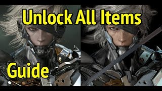 Unlock All Items Guide Metal Gear Solid V Phantom Pain MGS5 [upl. by Athalee]