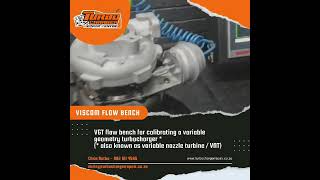 Viscom Flow Bench turbochargerrepair turbolife [upl. by Nolyaw799]