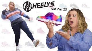 Wearing Heelys for a Week as a 23 year old woman [upl. by Steven]