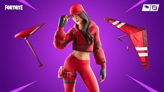 NEW RUBY SKIN  Street Stripes Set Fortnite Battle Royale [upl. by Nickie884]