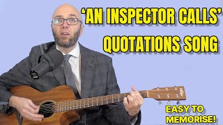 An Inspector Calls Revision Song with Beatbox amp Guitar [upl. by Tilda755]