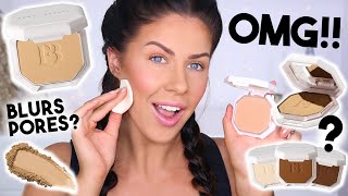 New Fenty Powder Foundation Review amp 14 Hr Wear Test Hit or Miss [upl. by Intyre]