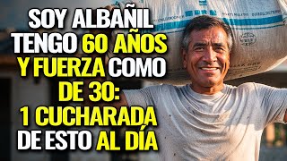 El Secreto para Músculos Fuertes a los 60 Solo 1 Cucharada Por Día [upl. by Atsylac]