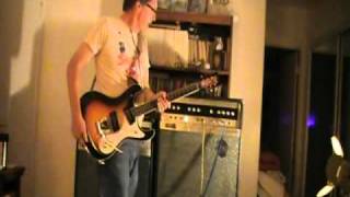 Mosrite BG500 and BG1000 Ventures Model Amplifier amp Fuzzrite demonstration  Marty Tippens guitar [upl. by Euqinemod]