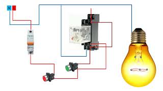 HOW TO INSTALL A RELAY SYSTEM WITH 220 VOLT POWER [upl. by Macleod198]