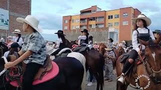 cabalgata infantil caicedonia valle del cauca [upl. by Nyrehtac]