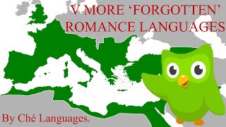 5 More Forgotten Romance Languages Part 2 [upl. by Athalla]