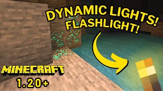 Dynamic Lighting Tutorial  Minecraft Bedrock 120 Addon  Better Lighting  minecraft [upl. by Tdnerb230]