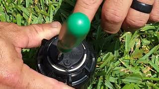 Adjusting Rainbird Rotor 5000 series [upl. by Nerradal719]