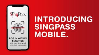 Introducing SingPass Mobile Say goodbye to passwords and tokens [upl. by Winchester623]