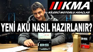 Yeni Akü Nasıl Hazırlanır  How To Prepare A New Battery [upl. by Engeddi]