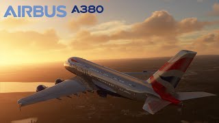 Microsoft Flight Simulator 2020  Airbus A380  EXTREME GRAPHICS 4K [upl. by Merete]