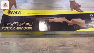 ARTEMIS M16A PCP AIRGUN REVIEW BY TAHIR PATHAN [upl. by Dewar]