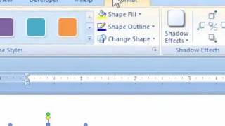 How to apply or change a quick style to a shape in a document [upl. by Meehaf]