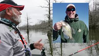 Fishing Guide Greg Robinson discusses crappie fishing Lake Washington after a major cold front [upl. by Itsirhc903]