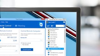 TeamViewer 10  Remote Support and Online Meeting Software [upl. by Aynatahs]