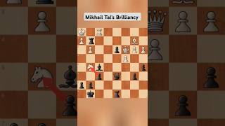 Mikhail Tals Brilliancy chess mikhailtal [upl. by Arriaes]