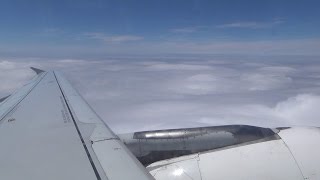 Flight Bordeaux  Paris in Air France A319 [upl. by Latsirk]