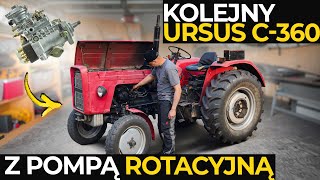 Kolejny URSUS C 360 z POMPĄ ROTACYJNĄ  Zaległy MATERIAŁ sprzed ROKU [upl. by Aicnarf]