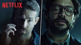 Ryan Reynolds Meets The Professor  6 Underground x Money Heist  Netflix India [upl. by Randolf]