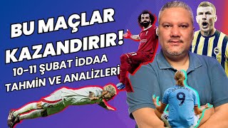 🏆 BU MAÇLAR KAZANDIRIR  1011 Şubat İddaa Tahminleri iddaabilir® [upl. by Erdnoed]