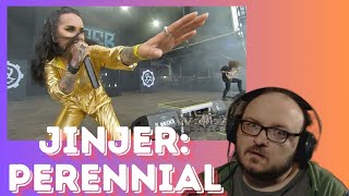 Jinjer Perennial from Wacken live 2019first timeAll of the Yes [upl. by Ynohtn]