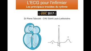 6c Les principaux troubles du rythme ECG à lusage de linfirmier Dr Taboulet [upl. by Tommi]