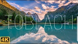 Lago di Dobbiaco SüdTirol Italy 4k [upl. by Embry]