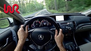 2013 Acura TSX Wagon  Tedward POV Test Drive Binaural Audio [upl. by Godiva]