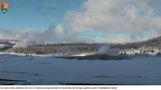 Old Faithful Livestreaming Webcam  Yellowstone Nationalpark [upl. by Eidac198]