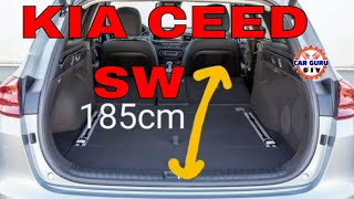 KIA CEED SW BOOT DIMENSIONS IN CM 2018present CarGuruDIY CarGuruDIY [upl. by Velma862]