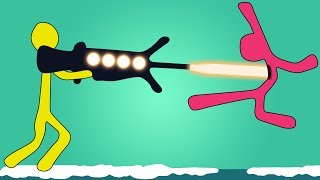 THE BEST STICK FIGHTING GAME Stick Fight [upl. by Assital]