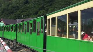 Gilfach Ddu Level Crossing Gwynedd Friday 02092016 [upl. by Eenyaj767]