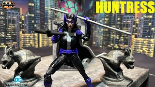 McFarlane DC Multiverse Huntress New 52 Collectors Edition Action Figure Review amp Comparison [upl. by Yelah460]