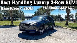 2023 Mazda CX9 Grand Touring TEST DRIVEFULL REVIEW [upl. by Enitnemelc]