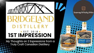 2 Expressions from Bridgeland Distillery  My 1st Impressions [upl. by Moneta]