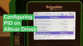 Configuring PID Functions on Altivar Process Drives  Schneider Electric Support [upl. by Ailhat778]