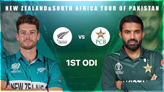 🔴 Live Pakistan Vs New Zealand Live  1st ODI  Live Scores amp Commentary  PAK vs NZ 2025 [upl. by Pascoe94]