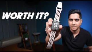 Apple Watch Series 9 Detailed Review in Hindi  Watch 9 vs Watch SE in 2023 [upl. by Leinaj]