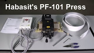 Belt Joining with the Pf101 Press  Habasit Fabrication Tools [upl. by Tootsie]