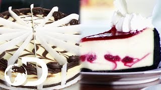 Cheesecake VS Chocolate Marble Truffle Cake  How Its Made [upl. by Thorma]