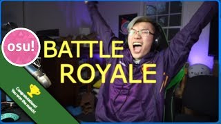 osu BATTLE ROYALE  My FIRST GAME [upl. by Gnol522]