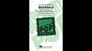 Blackbird 3Part Mixed Choir  Arranged by Audrey Snyder [upl. by Concoff]