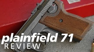 Review the Plainfield Ordnance Model 71  a secret CIA assassin gun [upl. by Burch]