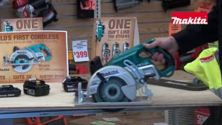 Makita XSR01 36V Cordless Brushless 7¼quot Circular Saw  The Tool Nut [upl. by Anisah]