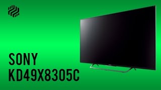 Sony KD49X8305C Android TV  InDepth Review [upl. by Anoerb]