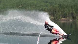 HD Slalom Water Skiing What a Backdrop Season Opener Narrative Extrreme Sports [upl. by Bartram]