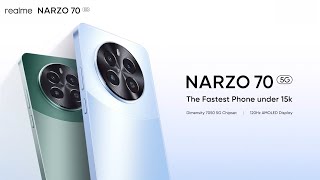 Introducing realme NARZO 70 5G  Segment’s Fastest Smartphone [upl. by Fry465]