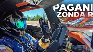 Fahrt im 13€ Mio Praga Bohema  Pagani Zonda R Crash  GERCollector [upl. by Onaicilef]