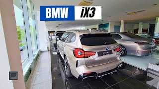 2023 BMW iX3  Exterior and Interior Details [upl. by Cinom]